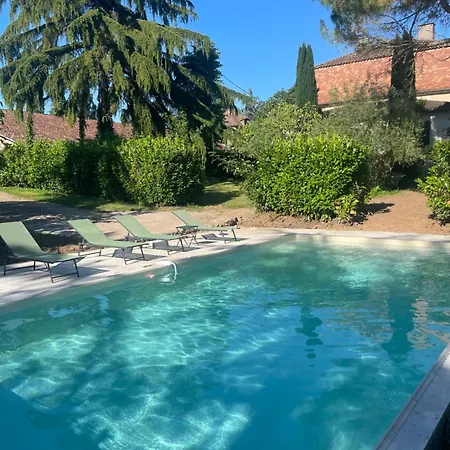 Grande Maison De Famille, 12pers, Piscine Privee, Vallee Du Lot & Bastides * Ledat