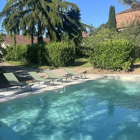 Villa Grande Maison De Famille, 12pers, Piscine Privée, Vallée Du Lot&bastides Ledat